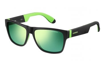 Image of Carrera 5002/ST/S Single Vision Prescription Sunglasses CA5002ST-0DL5-Z9-5517 - Frame Color Matte Black, Lens Diameter 55 mm