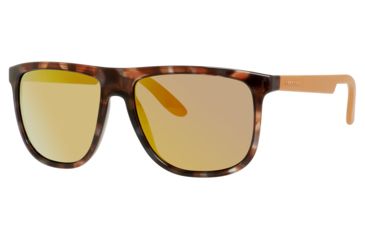 Image of Carrera 5003/S Progressive Prescription Sunglasses CA5003S-0DES-SQ-5816 - Lens Diameter 58 mm, Frame Color Havana Dark Pink