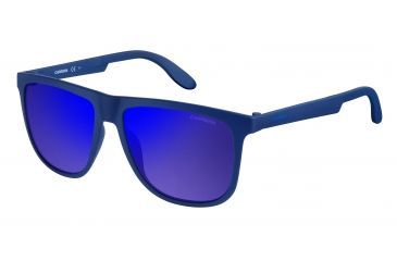 Image of Carrera 5003/ST/S Single Vision Prescription Sunglasses CA5003ST-0KRW-XT-5716 - Frame Color Blue, Lens Diameter 57 mm