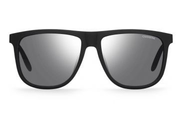 Image of Carrera 5003/ST/S Sunglasses CA5003ST-0DL5-SS-5716 - Matte Black Frame, Silver Mirror Lenses, Distance Between Lenses 16mm