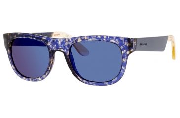 Image of Carrera 5006/S Progressive Prescription Sunglasses CA5006S-01UI-1G-5220 - Lens Diameter 52 mm, Frame Color Camouflage Blue