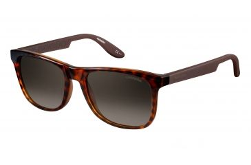 Image of Carrera 5025/S Progressive Prescription Sunglasses CA5025S-0702-HA-5418 - Lens Diameter 54 mm, Frame Color Havana Brown