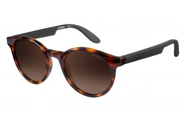 Image of Carrera 5029S Single Vision Prescription Sunglasses CA5029S-0O25-J6-4921 - Lens Diameter 49 mm, Frame Color Dark Havana / Matte Black