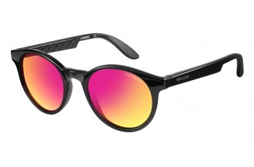 Image of Carrera 5029S Single Vision Prescription Sunglasses CA5029S-0D28-VQ-4921 - Frame Color Shiny Black, Lens Diameter 49 mm