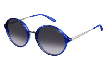 Image of Carrera 5031/S Sunglasses CA5031S-0QVW-9C-5221 - Blue Palladium Frame, Dark Gray Gradient Lenses, Lens Diameter 52mm, Distance Between Lenses 21mm