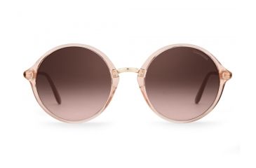 Image of Carrera 5031/S Sunglasses CA5031S-0QW1-NH-5221 - Pink Gold Frame, Brown Mirror Gold Lenses, Lens Diameter 52mm, Distance Between Lenses 21mm
