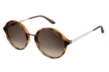 Image of Carrera 5031/S Sunglasses CA5031S-08KZ-JD-5221 - Havana Gold Frame, Brown Gradient Lenses, Lens Diameter 52mm, Distance Between Lenses 21mm