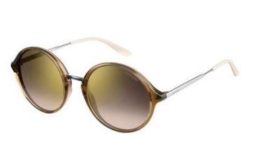 Image of Carrera 5031/S Sunglasses CA5031S-0RFC-QH-5221 - Mud Palladium Frame, Brown Mirror Gold Shaded Lenses, Lens Diameter 52mm, Distance Between Lenses 21mm