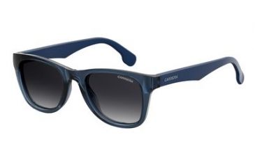 Image of Carrera 5038/S Single Vision Prescription Sunglasses CA5038S-0PJP-9O-5122 - Frame Color Blue, Lens Diameter 51 mm