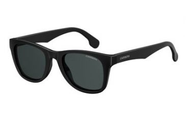Image of Carrera 5038/S Single Vision Prescription Sunglasses CA5038S-0PPR-IR-5122 - Lens Diameter 51 mm, Frame Color Black Metalized