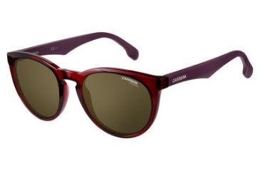 Image of Carrera 5040/S Progressive Prescription Sunglasses CA5040S-0S85-70-5320 - Lens Diameter 53 mm, Frame Color Burgundy