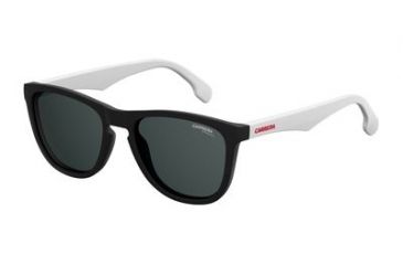 Image of Carrera 5042/S Bifocal Prescription Sunglasses CA5042S-0003-IR-5519 - Lens Diameter 55 mm, Frame Color Matte Black/White