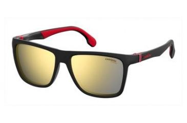 Image of Carrera 5047/S Progressive Prescription Sunglasses CA5047S-0003-K1-5617 - Frame Color Matte Black, Lens Diameter 56 mm