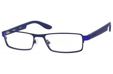 Image of Carrera 5503 Single Vision Prescription Eyeglasses CA5503-0BXK-5417 - Shiny Blue / Matte Blue Frame, Lens Diameter 54mm, Distance Between Lenses 17mm