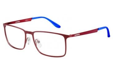 Image of Carrera 5525 Bifocal Prescription Eyeglasses CA5525-0LS4-5516 - Burgundy Frame, Lens Diameter 55mm, Distance Between Lenses 16mm