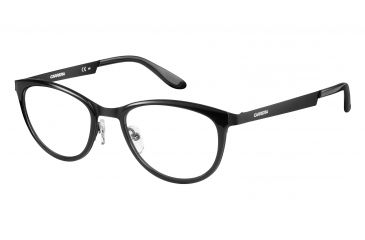 Image of Carrera 5528 Bifocal Prescription Eyeglasses CA5528-0AKJ-5119 - Shiny Black Matte Frame, Lens Diameter 51mm, Distance Between Lenses 19mm