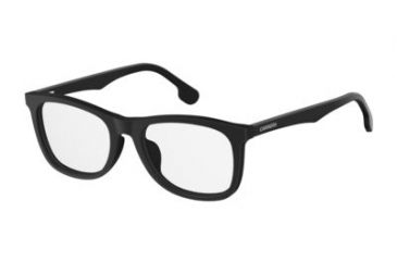 Image of Carrera 5544/V Progressive Prescription Eyeglasses CA5544V-0003-5519 - Matte Black Frame, Lens Diameter 55mm, Distance Between Lenses 19mm