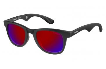 Image of Carrera 6000/FD/S Progressive Prescription Sunglasses CA6000FDS-0DL5-MI-5023 - Frame Color Matte Black, Lens Diameter 50 mm