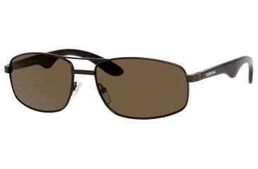 Image of Carrera 6007/S Progressive Prescription Sunglasses CA6007S-0B2T-SP-5917 - Lens Diameter 59 mm, Frame Color Semi Matte Dark Ruthenium