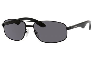Image of Carrera 6007/S Progressive Prescription Sunglasses CA6007S-0MPZ-C3-5917 - Lens Diameter 59 mm, Frame Color Matte Black
