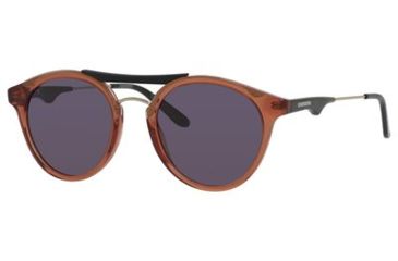 Image of Carrera 6008/S Progressive Prescription Sunglasses CA6008S-0TJF-NL-5021 - Lens Diameter 50 mm, Frame Color Brown / Light Gold