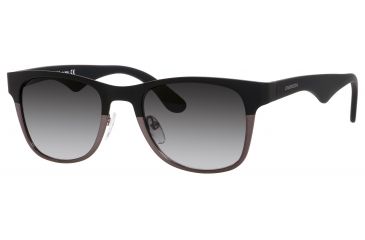 Image of Carrera 6010/S Progressive Prescription Sunglasses CA6010S-00UI-9O-5221 - Frame Color Matte Black, Lens Diameter 52 mm