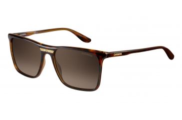 Image of Carrera 6012/S Progressive Prescription Sunglasses CA6012S-0DWJ-HA-5517 - Frame Color Havana, Lens Diameter 55 mm