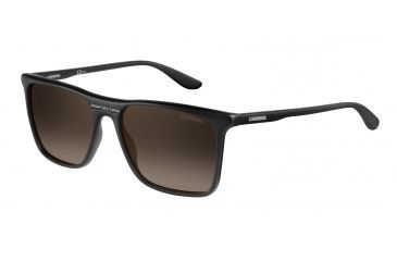 Image of Carrera 6012/S Progressive Prescription Sunglasses CA6012S-0DL5-R4-5517 - Frame Color Matte Black, Lens Diameter 55 mm