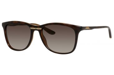 Image of Carrera 6013/S Progressive Prescription Sunglasses CA6013S-0DWJ-HA-5418 - Lens Diameter 54 mm, Frame Color Havana