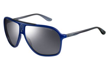 Image of Carrera 6016/S Bifocal Prescription Sunglasses CA6016S-0N7U-T4-6211 - Lens Diameter 62 mm, Frame Color Blue Gray