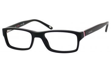 Image of Carrera 6211 Progressive Prescription Eyeglasses CA6211-0OF7-4517 - Black / White / Red Frame, Lens Diameter 45mm, Distance Between Lenses 17mm
