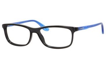 Image of Carrera 6628 Eyeglass Frames CA6628-0NOS-5315 - Smoke Blue Frame, Lens Diameter 53mm, Distance Between Lenses 15mm