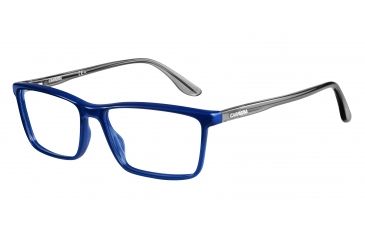 Image of Carrera 6629 Eyeglass Frames CA6629-0N7U-5615 - Blue Gray Frame, Lens Diameter 56mm, Distance Between Lenses 15mm