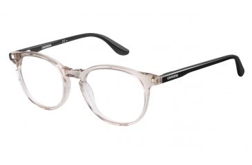 Image of Carrera 6636/N Progressive Prescription Eyeglasses CA6636N-0G3D-4919 - Dove Gray Black Frame, Lens Diameter 49mm, Distance Between Lenses 19mm