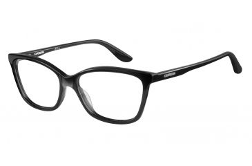 Image of Carrera 6639 Eyeglass Frames CA6639-0807-5215 - Black Frame, Lens Diameter 52mm, Distance Between Lenses 15mm