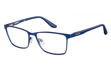 Image of Carrera 6640 Progressive Prescription Eyeglasses CA6640-0HLE-5416 - Matte Blue Frame, Lens Diameter 54mm, Distance Between Lenses 16mm