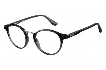 Image of Carrera 6645 Eyeglass Frames CA6645-0807-4721 - Black Frame, Lens Diameter 47mm, Distance Between Lenses 21mm