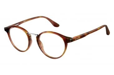 Image of Carrera 6645 Eyeglass Frames CA6645-04HJ-4721 - Light Havana Frame, Lens Diameter 47mm, Distance Between Lenses 21mm