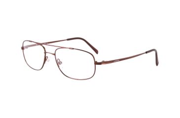 Image of Carrera 7366 Progressive Eyeglasses - Dark Brown Frame, Size 53/17 CA7366N0TR20