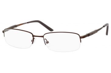 Image of Carrera 7452 Eyeglass Frames CA7452-01E8-5018 - Brown Semi Shiny Frame, Lens Diameter 50mm, Distance Between Lenses 18mm
