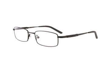 Image of Carrera 7453 Progressive Eyeglasses - Black Semi Shiny Frame, Size 49/18 CA7453091T0