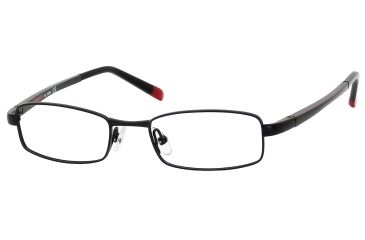 Image of Carrera 7511 Bifocal Prescription Eyeglasses CA7511-091T-4417 - Black / Red Frame, Lens Diameter 44mm, Distance Between Lenses 17mm