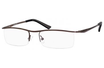 Image of Carrera 7538 Eyeglass Frames CA7538-01E8-5218 - Brown Semi Shiny Frame, Lens Diameter 52mm, Distance Between Lenses 18mm