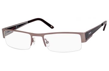 Image of Carrera 7548 Progressive Prescription Eyeglasses CA7548-0B5C-5320 - Bronze Black Frame, Lens Diameter 53mm, Distance Between Lenses 20mm