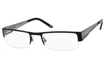 Image of Carrera 7548 Progressive Prescription Eyeglasses CA7548-0RZZ-5320 - Matte Black / Dark Ruthenium Frame, Lens Diameter 53mm, Distance Between Lenses 20mm