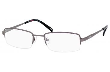 Image of Carrera 7574 Progressive Prescription Eyeglasses CA7574-01P4-5119 - Ruthenium Frame, Lens Diameter 51mm, Distance Between Lenses 19mm