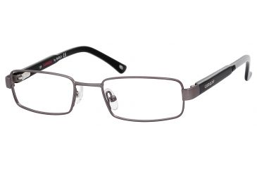 Image of Carrera 7587 Single Vision Prescription Eyeglasses CA7587-01P4-4517 - Ruthenium Frame, Lens Diameter 45mm, Distance Between Lenses 17mm