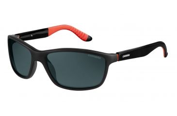 Image of Carrera 8000/S Progressive Prescription Sunglasses CA8000S-00VH-Y2-6118 - Lens Diameter 61 mm, Frame Color Rubber Black