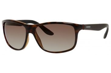 Image of Carrera 8001/S Single Vision Prescription Sunglasses CA8001S-02XL-LA-6116 - Frame Color Havana, Lens Diameter 61 mm