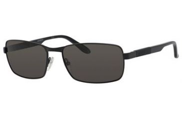 Image of Carrera 8017/S Single Vision Prescription Sunglasses CA8017S-010G-M9-5817 - Lens Diameter 58 mm, Frame Color Matte Black / Black